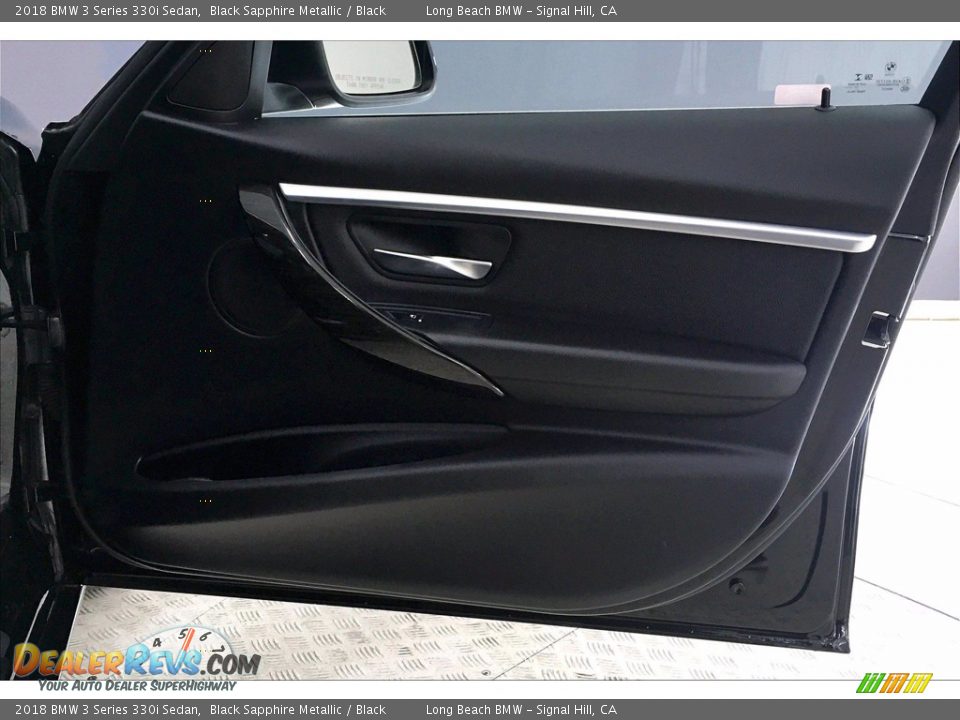 2018 BMW 3 Series 330i Sedan Black Sapphire Metallic / Black Photo #24