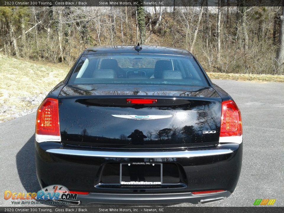 2020 Chrysler 300 Touring Gloss Black / Black Photo #7