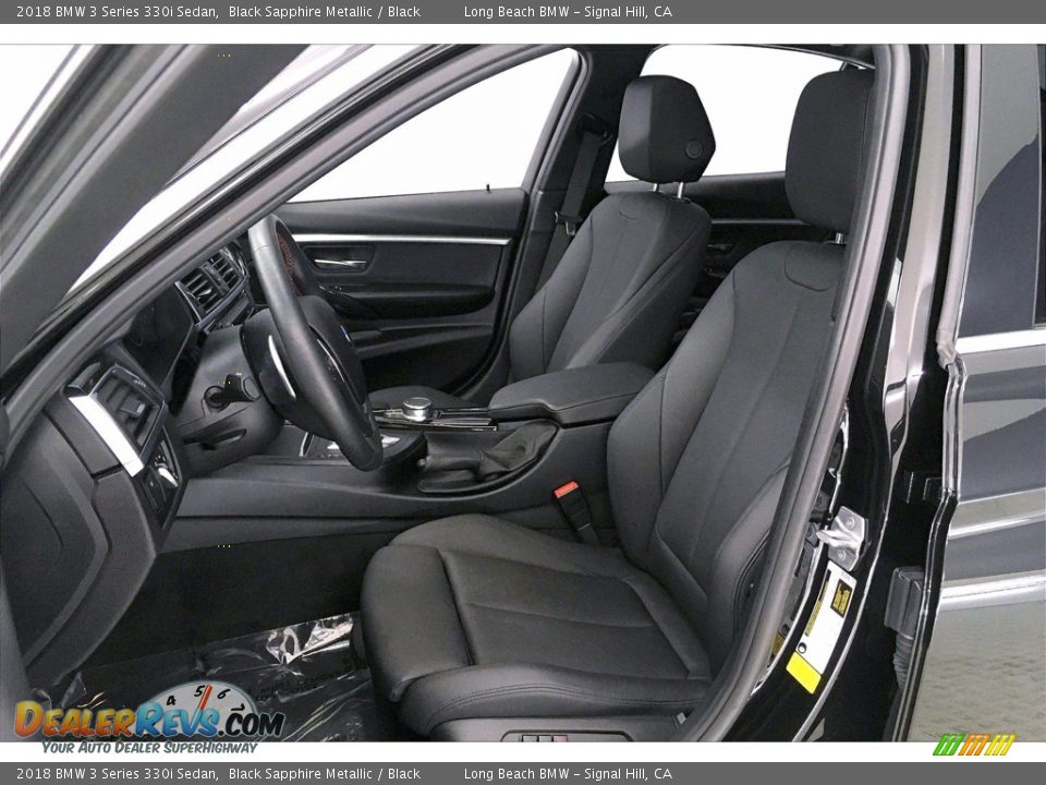 2018 BMW 3 Series 330i Sedan Black Sapphire Metallic / Black Photo #28