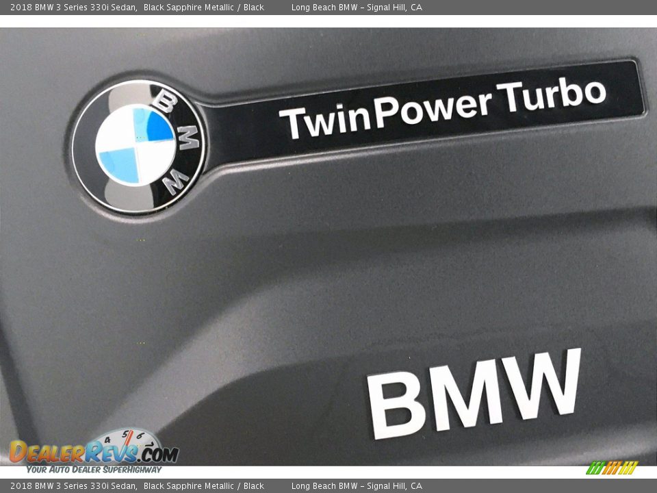 2018 BMW 3 Series 330i Sedan Black Sapphire Metallic / Black Photo #35
