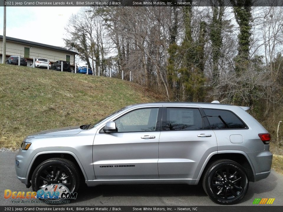 Billet Silver Metallic 2021 Jeep Grand Cherokee Laredo 4x4 Photo #1