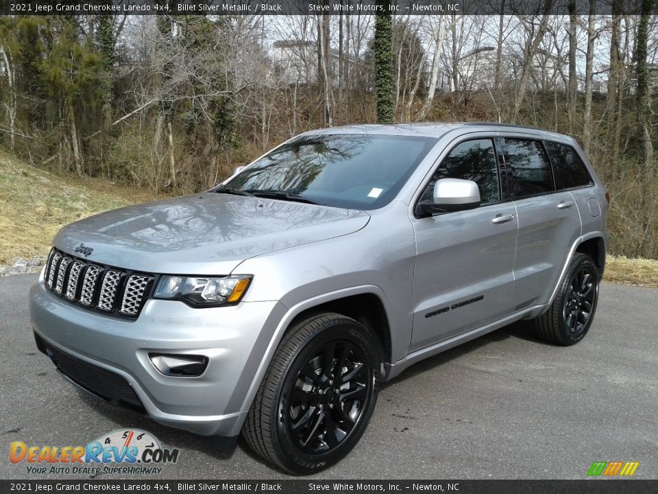 2021 Jeep Grand Cherokee Laredo 4x4 Billet Silver Metallic / Black Photo #2