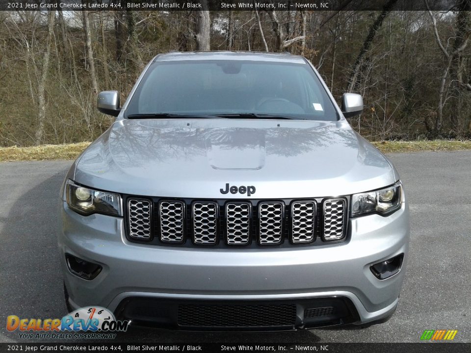 2021 Jeep Grand Cherokee Laredo 4x4 Billet Silver Metallic / Black Photo #3