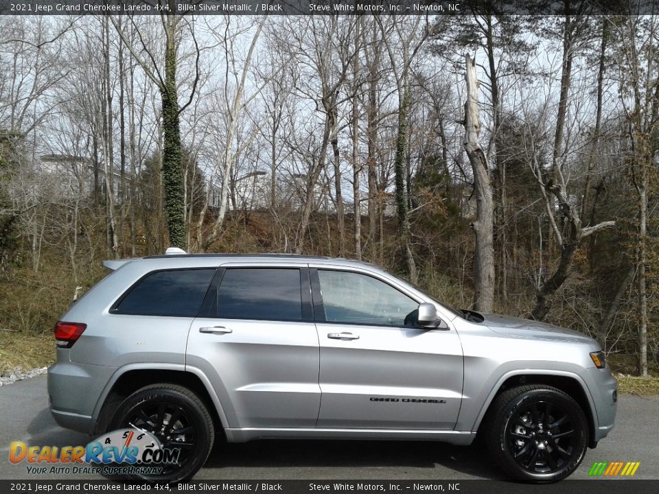 Billet Silver Metallic 2021 Jeep Grand Cherokee Laredo 4x4 Photo #5