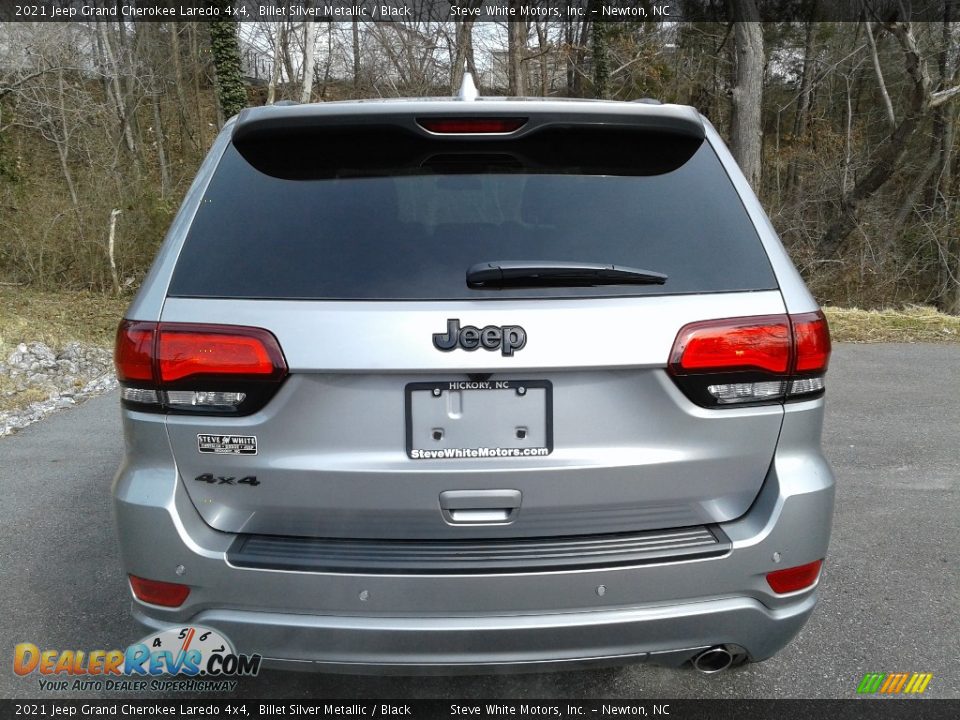 2021 Jeep Grand Cherokee Laredo 4x4 Billet Silver Metallic / Black Photo #7