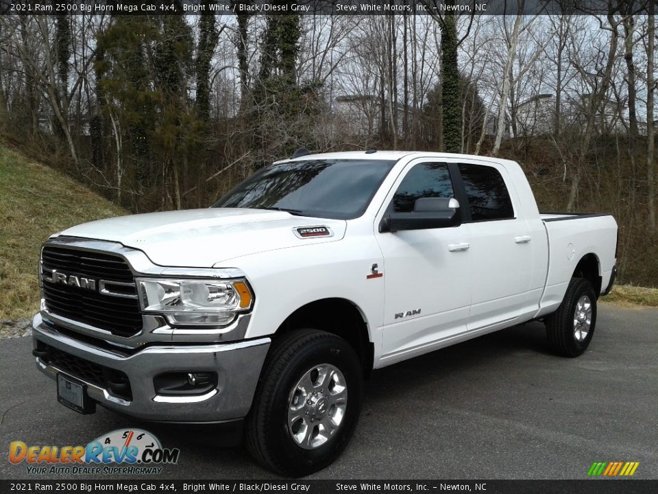 Front 3/4 View of 2021 Ram 2500 Big Horn Mega Cab 4x4 Photo #2