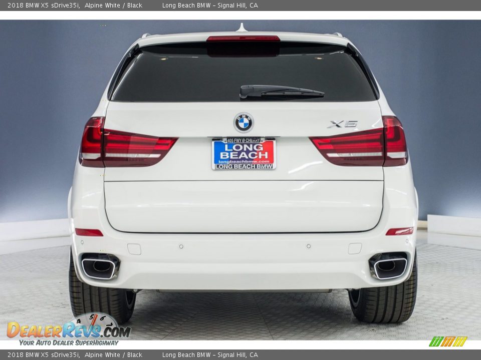 2018 BMW X5 sDrive35i Alpine White / Black Photo #3