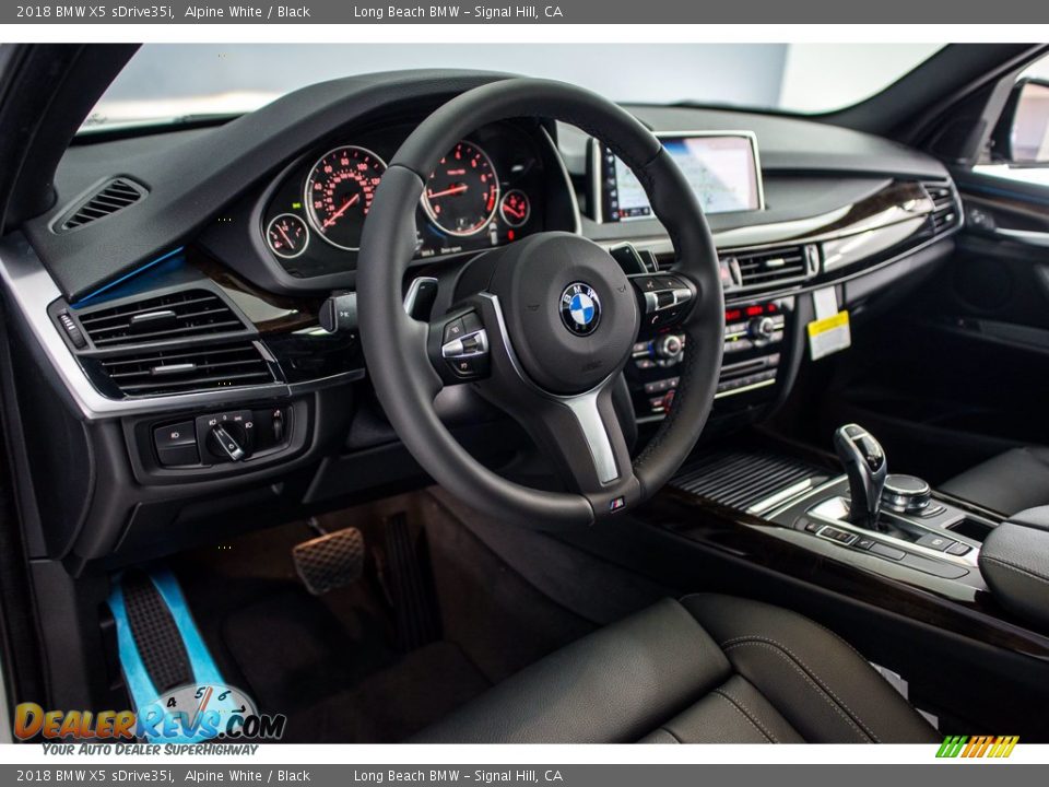 2018 BMW X5 sDrive35i Alpine White / Black Photo #6