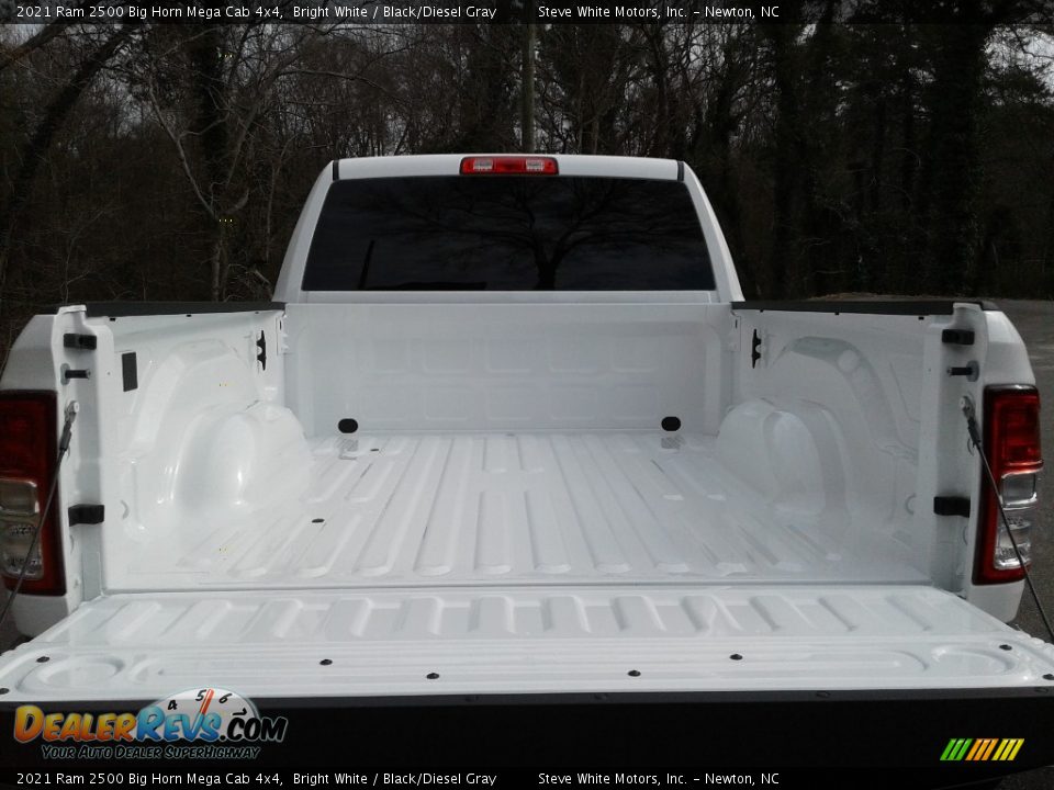 2021 Ram 2500 Big Horn Mega Cab 4x4 Bright White / Black/Diesel Gray Photo #8