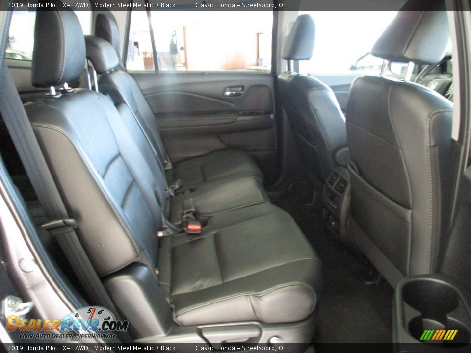 2019 Honda Pilot EX-L AWD Modern Steel Metallic / Black Photo #20