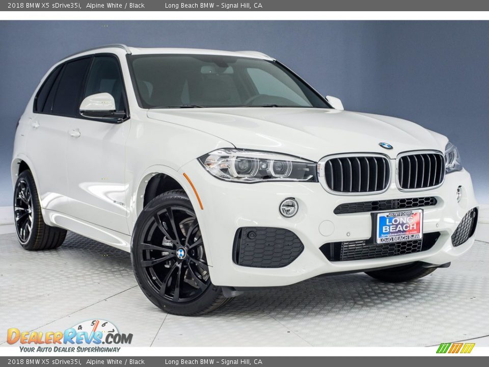 2018 BMW X5 sDrive35i Alpine White / Black Photo #11