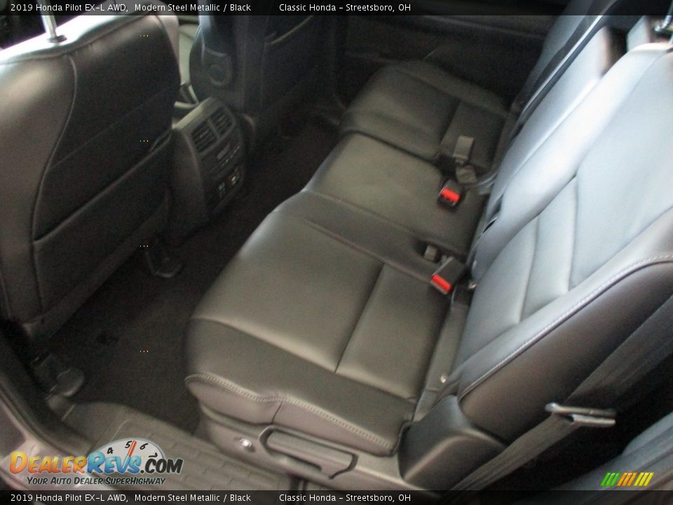 2019 Honda Pilot EX-L AWD Modern Steel Metallic / Black Photo #23