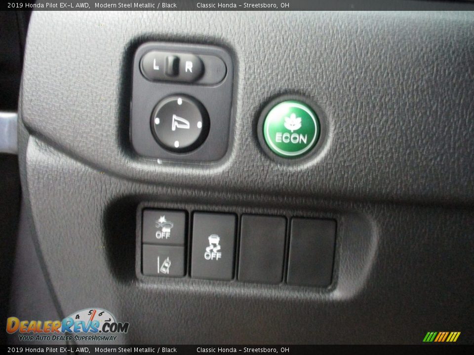 2019 Honda Pilot EX-L AWD Modern Steel Metallic / Black Photo #28