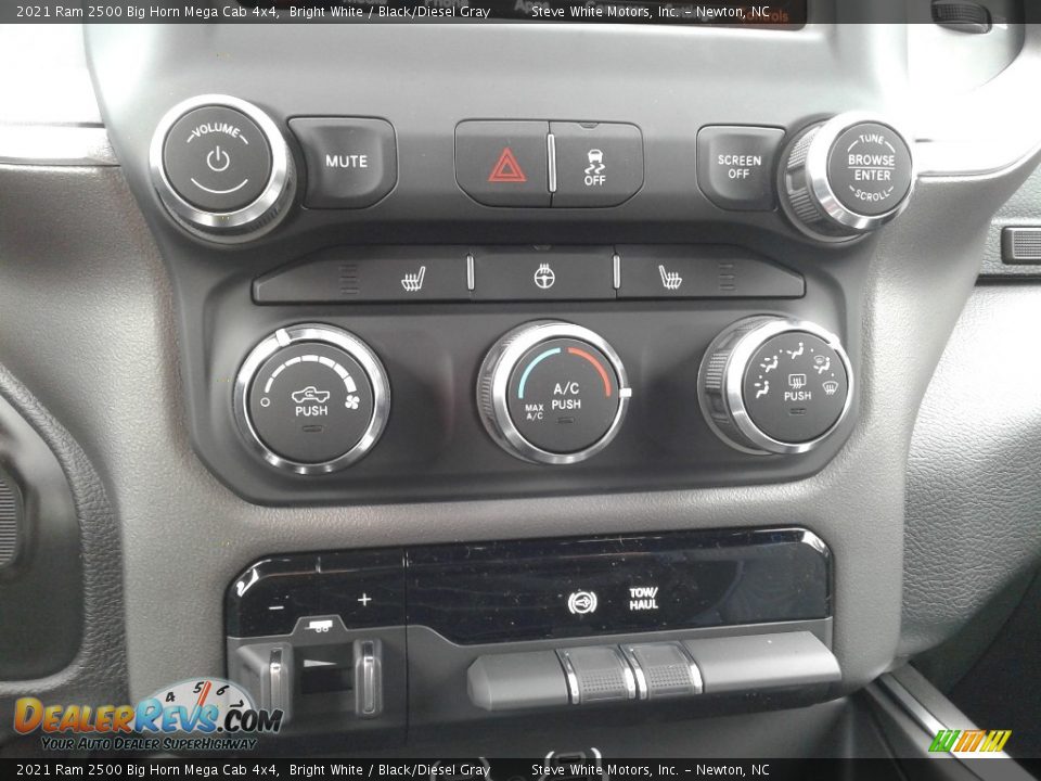 Controls of 2021 Ram 2500 Big Horn Mega Cab 4x4 Photo #29