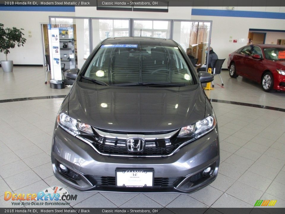 2018 Honda Fit EX Modern Steel Metallic / Black Photo #2