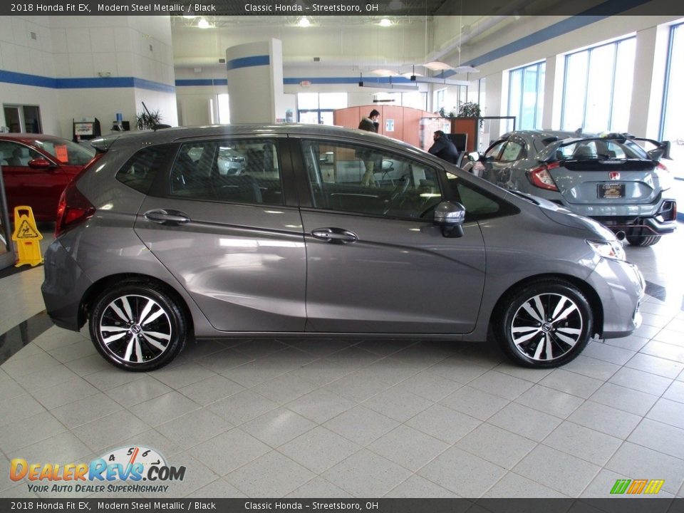 2018 Honda Fit EX Modern Steel Metallic / Black Photo #4