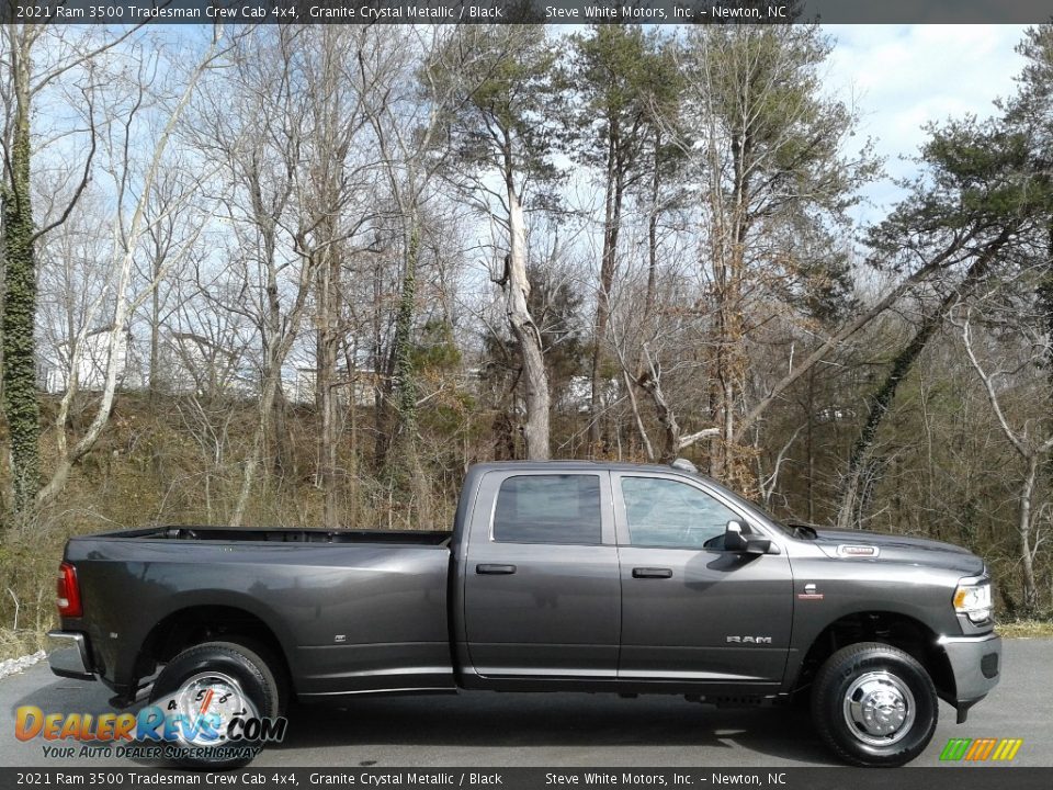 2021 Ram 3500 Tradesman Crew Cab 4x4 Granite Crystal Metallic / Black Photo #5