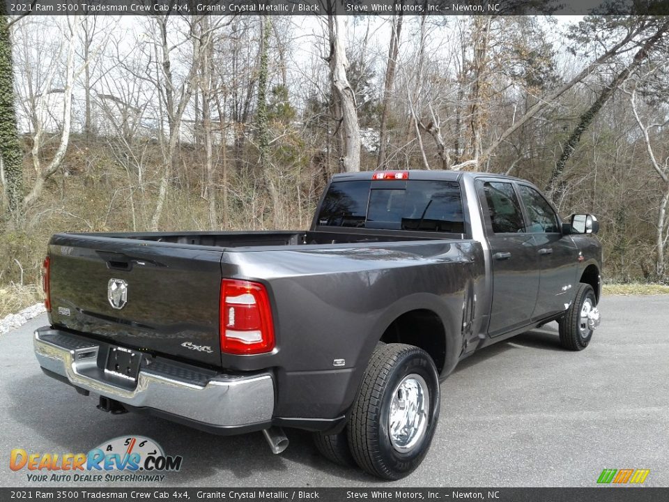 2021 Ram 3500 Tradesman Crew Cab 4x4 Granite Crystal Metallic / Black Photo #6