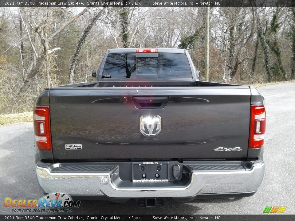 2021 Ram 3500 Tradesman Crew Cab 4x4 Granite Crystal Metallic / Black Photo #7