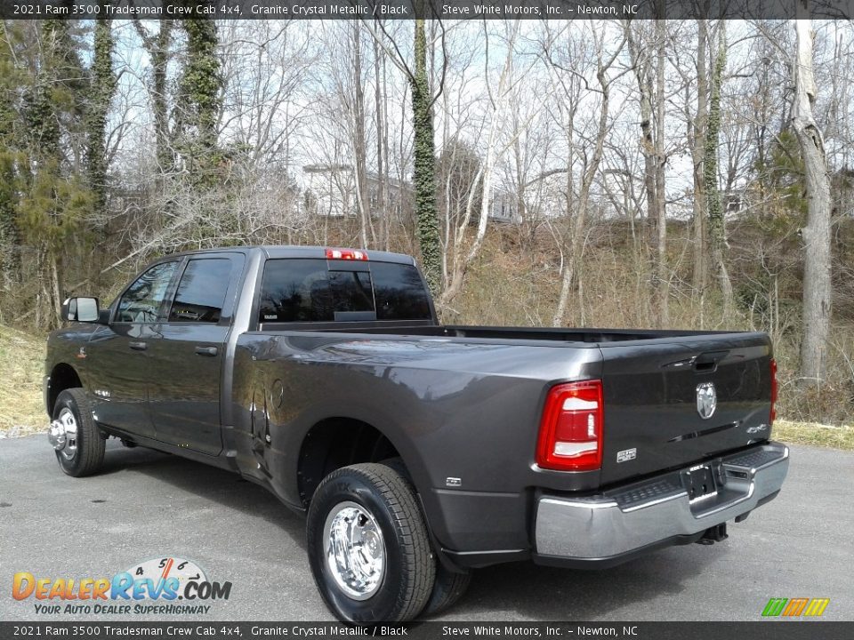 2021 Ram 3500 Tradesman Crew Cab 4x4 Granite Crystal Metallic / Black Photo #9