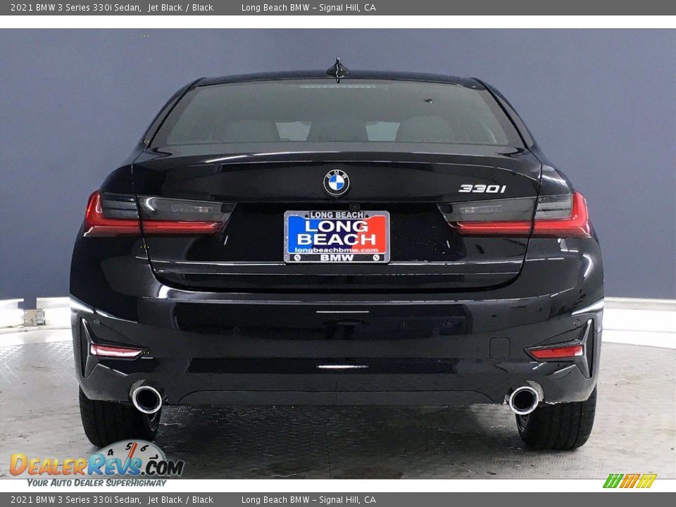 2021 BMW 3 Series 330i Sedan Jet Black / Black Photo #4