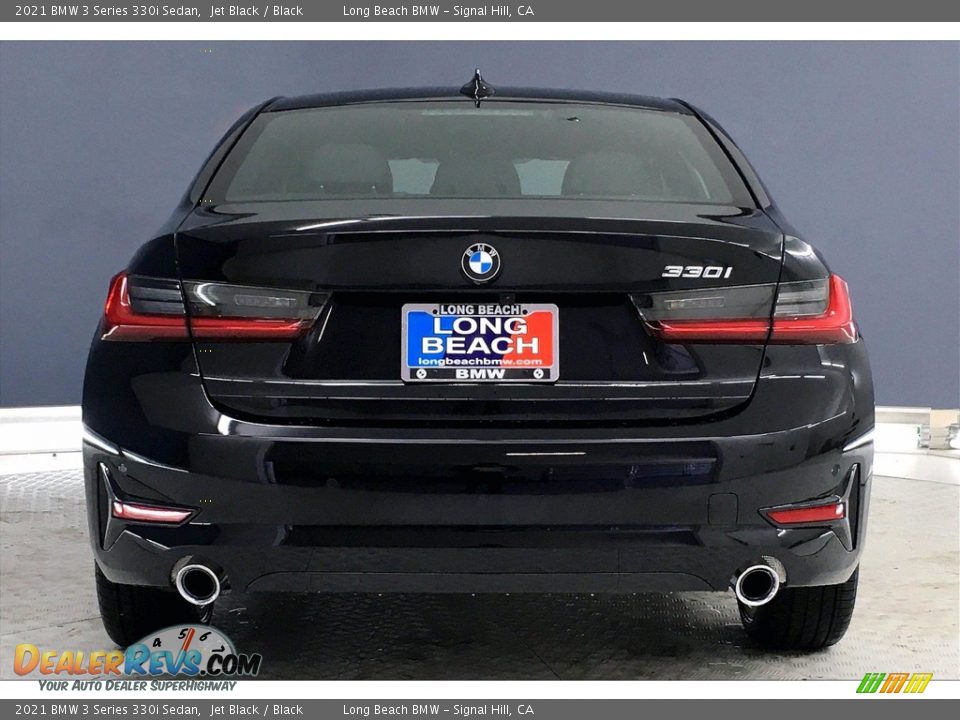 2021 BMW 3 Series 330i Sedan Jet Black / Black Photo #4