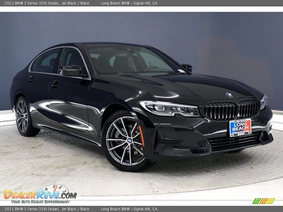 2021 BMW 3 Series 330i Sedan Jet Black / Black Photo #19