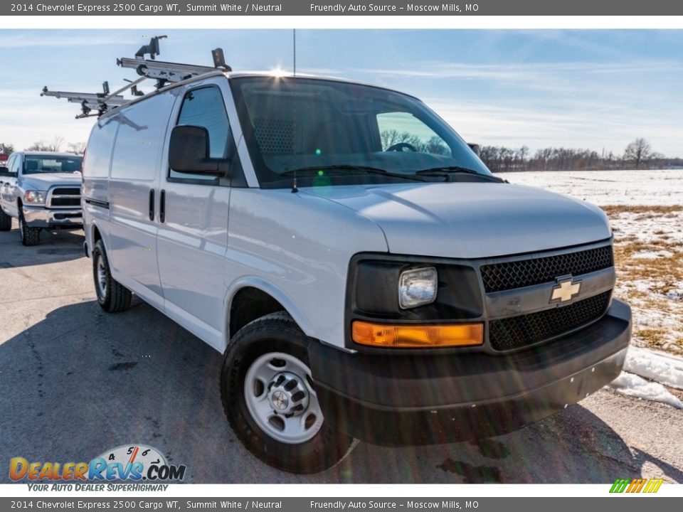 2014 Chevrolet Express 2500 Cargo WT Summit White / Neutral Photo #1