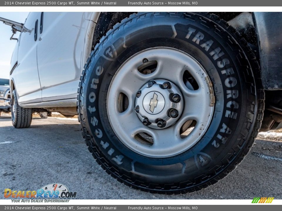2014 Chevrolet Express 2500 Cargo WT Summit White / Neutral Photo #2