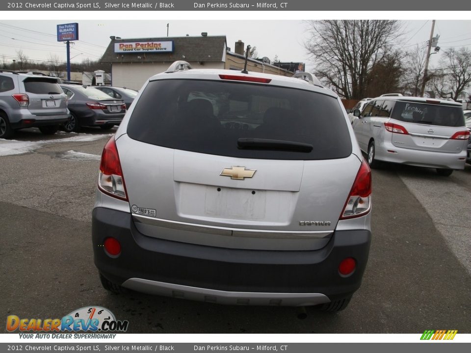 2012 Chevrolet Captiva Sport LS Silver Ice Metallic / Black Photo #6