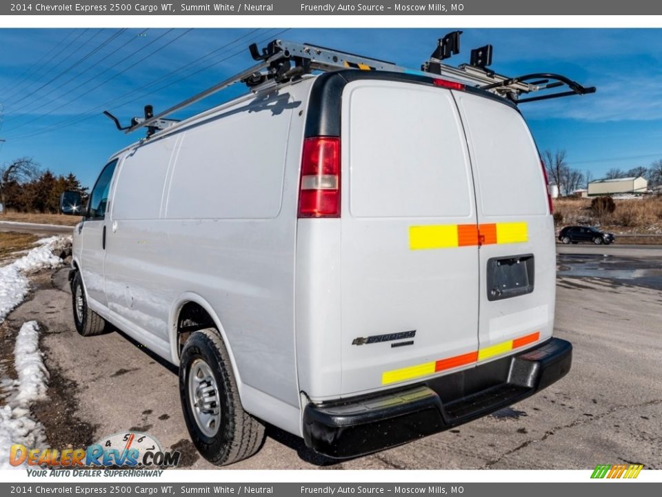 2014 Chevrolet Express 2500 Cargo WT Summit White / Neutral Photo #6