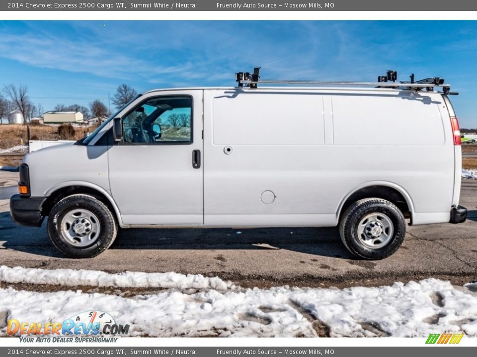 2014 Chevrolet Express 2500 Cargo WT Summit White / Neutral Photo #7