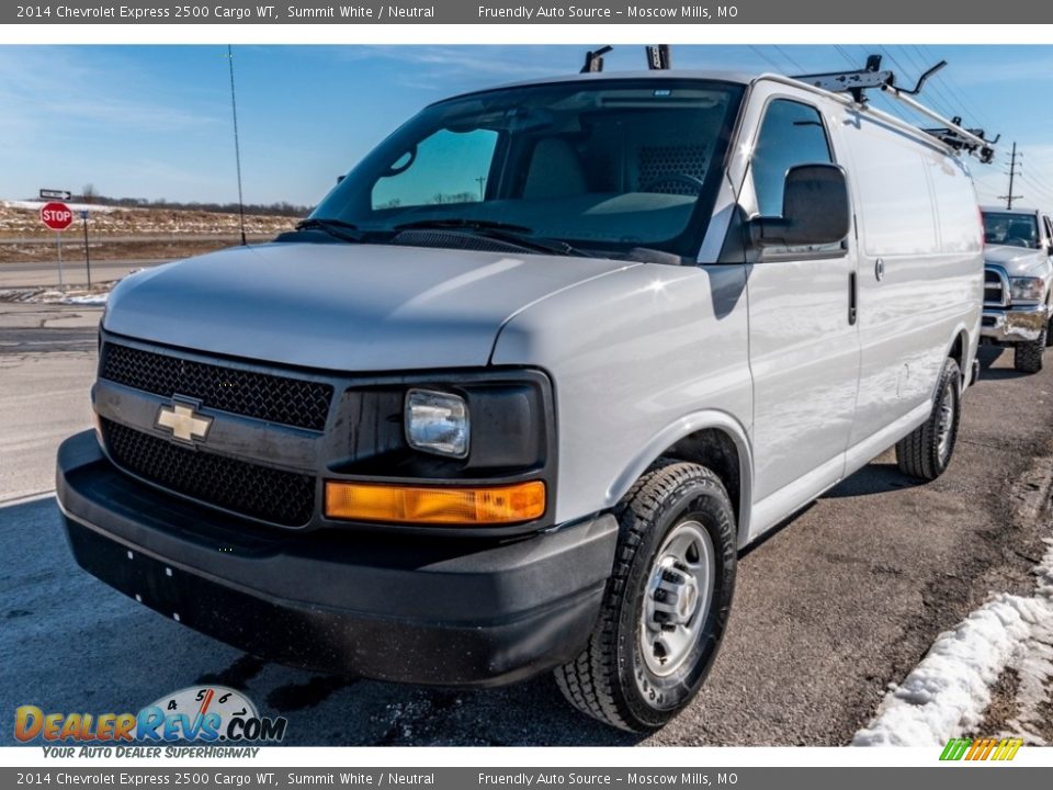 2014 Chevrolet Express 2500 Cargo WT Summit White / Neutral Photo #8