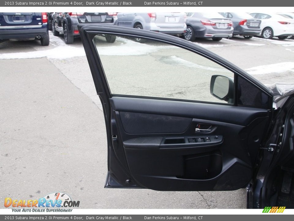 2013 Subaru Impreza 2.0i Premium 4 Door Dark Gray Metallic / Black Photo #9