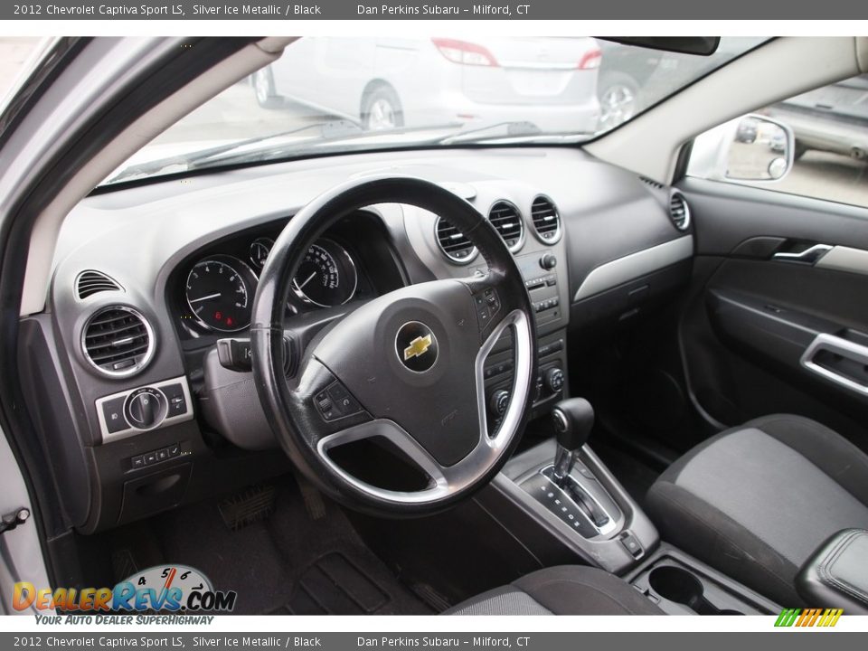 2012 Chevrolet Captiva Sport LS Silver Ice Metallic / Black Photo #10