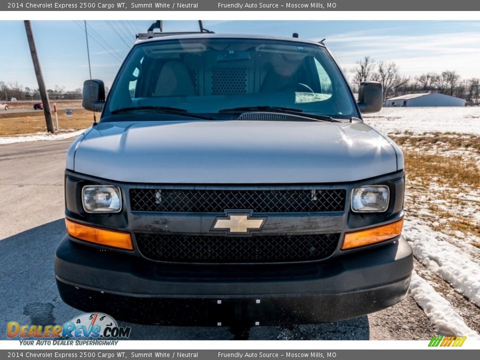 2014 Chevrolet Express 2500 Cargo WT Summit White / Neutral Photo #9