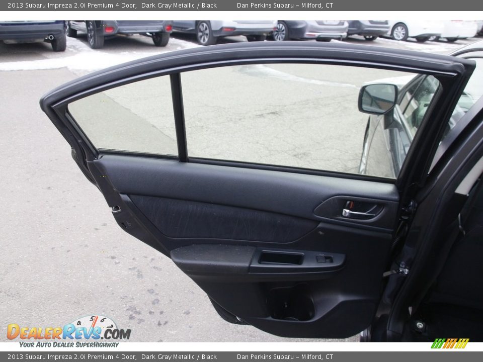 2013 Subaru Impreza 2.0i Premium 4 Door Dark Gray Metallic / Black Photo #11