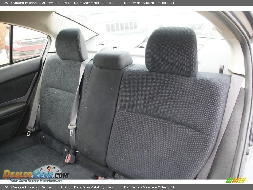 2013 Subaru Impreza 2.0i Premium 4 Door Dark Gray Metallic / Black Photo #12