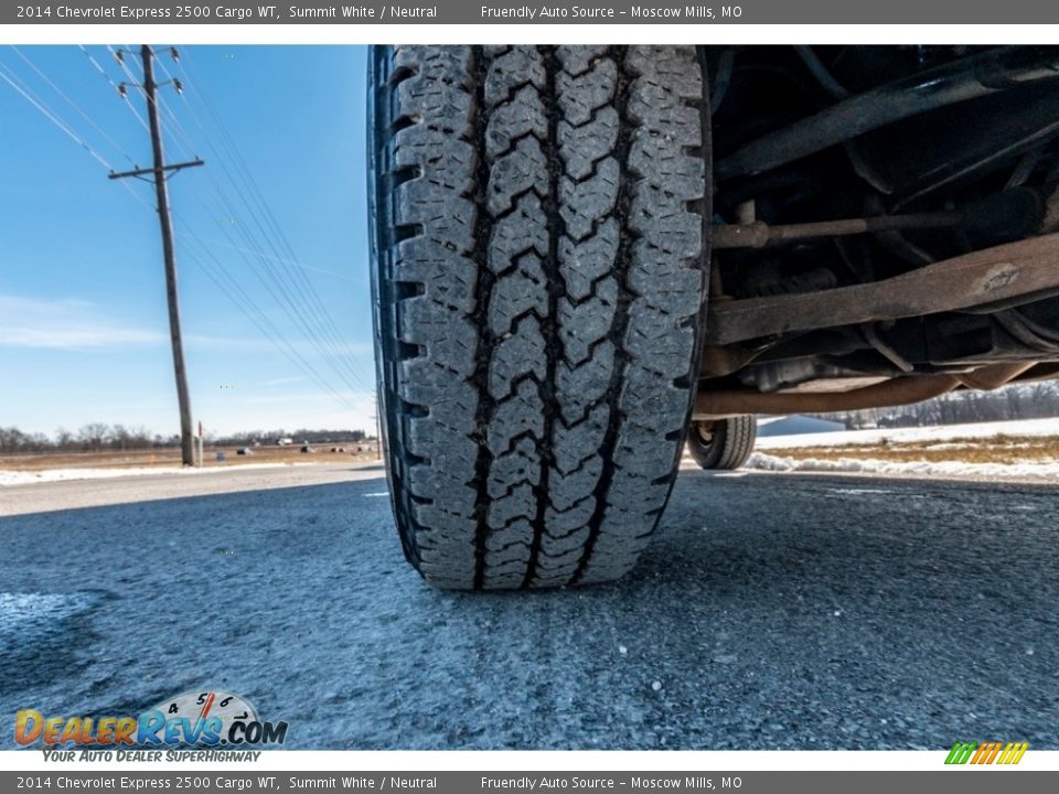 2014 Chevrolet Express 2500 Cargo WT Summit White / Neutral Photo #11