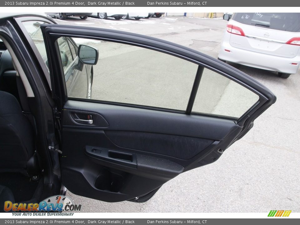2013 Subaru Impreza 2.0i Premium 4 Door Dark Gray Metallic / Black Photo #14