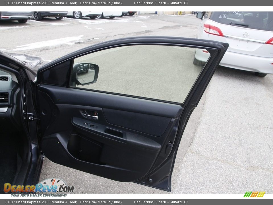 2013 Subaru Impreza 2.0i Premium 4 Door Dark Gray Metallic / Black Photo #16