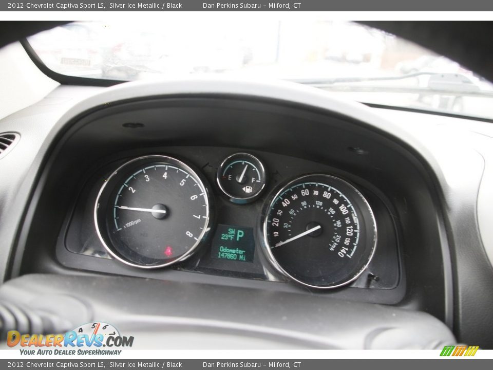 2012 Chevrolet Captiva Sport LS Silver Ice Metallic / Black Photo #17