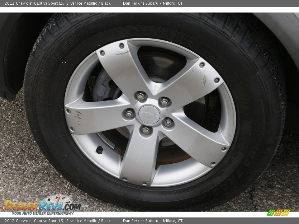 2012 Chevrolet Captiva Sport LS Silver Ice Metallic / Black Photo #20