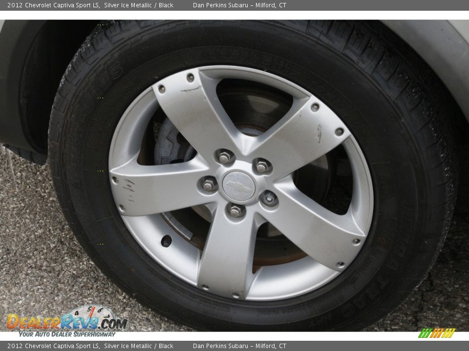 2012 Chevrolet Captiva Sport LS Silver Ice Metallic / Black Photo #21