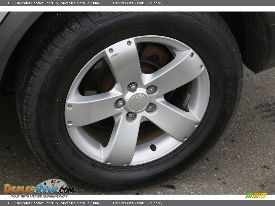 2012 Chevrolet Captiva Sport LS Silver Ice Metallic / Black Photo #22