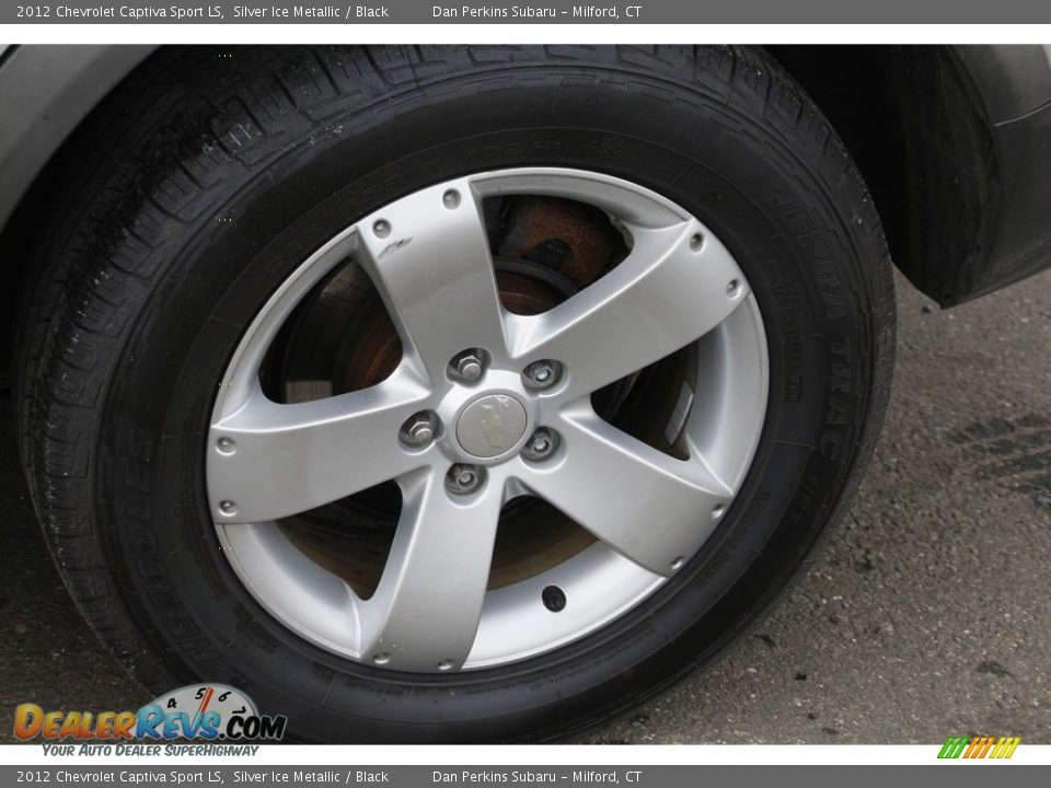 2012 Chevrolet Captiva Sport LS Silver Ice Metallic / Black Photo #23