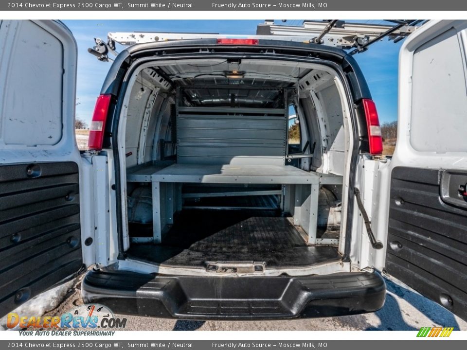 2014 Chevrolet Express 2500 Cargo WT Summit White / Neutral Photo #21