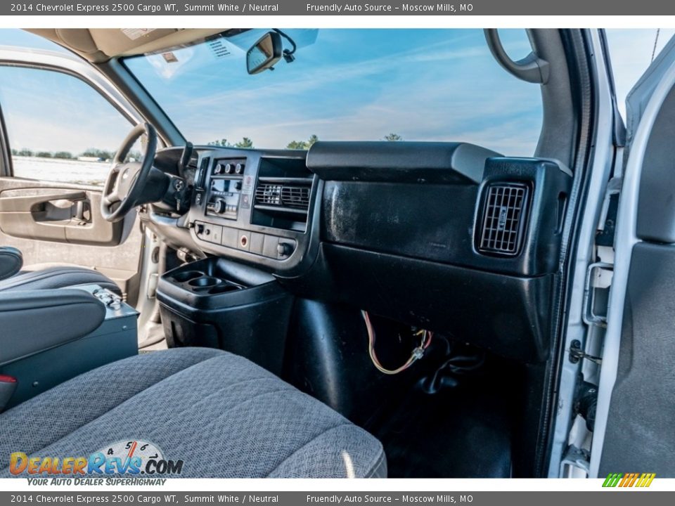 2014 Chevrolet Express 2500 Cargo WT Summit White / Neutral Photo #26