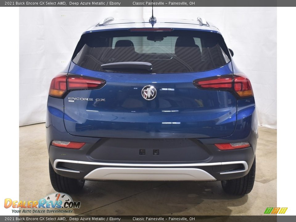 2021 Buick Encore GX Select AWD Deep Azure Metallic / Ebony Photo #3