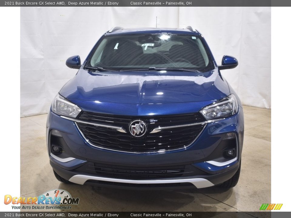 2021 Buick Encore GX Select AWD Deep Azure Metallic / Ebony Photo #4